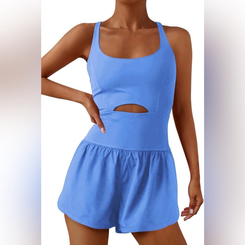 NWOT Womens Athletic Romper